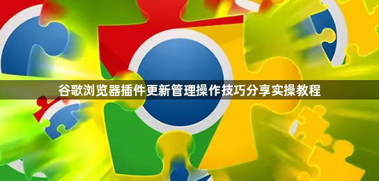 谷歌浏览器插件更新管理操作技巧分享实操教程1