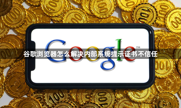 谷歌浏览器怎么解决内部系统提示证书不信任1