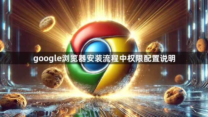 google浏览器安装流程中权限配置说明1