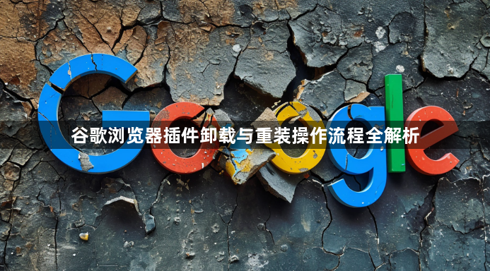 谷歌浏览器插件卸载与重装操作流程全解析1