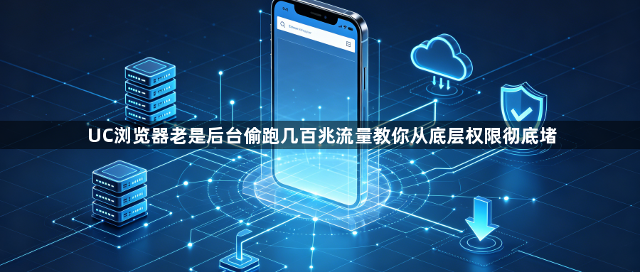 UC浏览器老是后台偷跑几百兆流量教你从底层权限彻底堵1