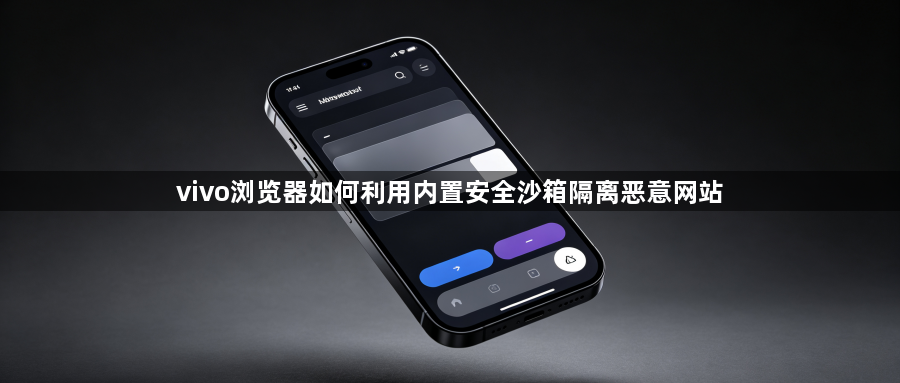 vivo浏览器如何利用内置安全沙箱隔离恶意网站1
