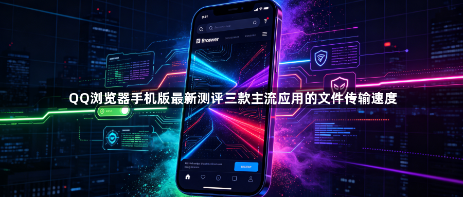 QQ浏览器手机版最新测评三款主流应用的文件传输速度1