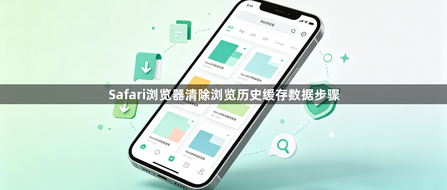 Safari浏览器清除浏览历史缓存数据步骤1