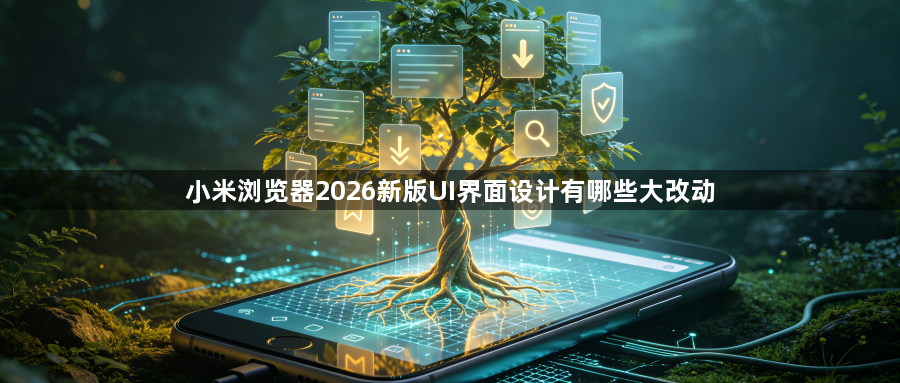 小米浏览器2026新版UI界面设计有哪些大改动1
