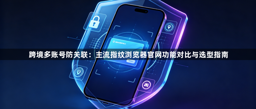 跨境多账号防关联：主流指纹浏览器官网功能对比与选型指南1