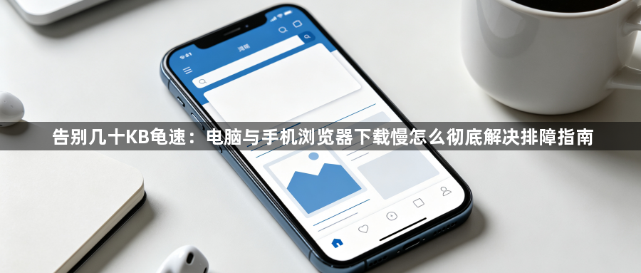 告别几十KB龟速：电脑与手机浏览器下载慢怎么彻底解决排障指南1