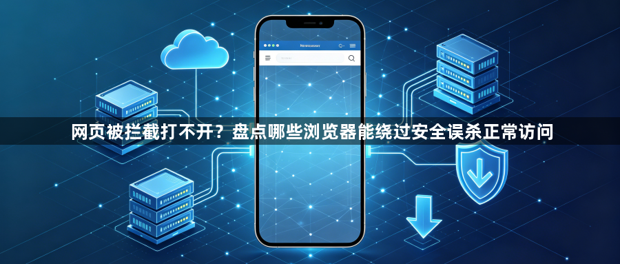 网页被拦截打不开？盘点哪些浏览器能绕过安全误杀正常访问1