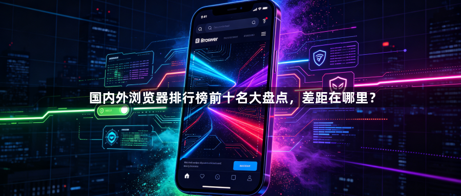 国内外浏览器排行榜前十名大盘点，差距在哪里？1