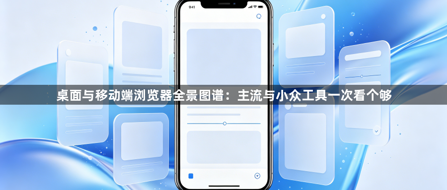 桌面与移动端浏览器全景图谱：主流与小众工具一次看个够1