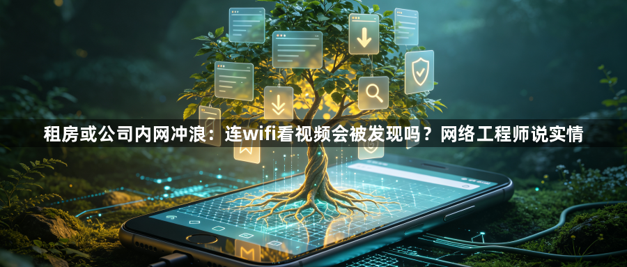 租房或公司内网冲浪：连wifi看视频会被发现吗？网络工程师说实情1