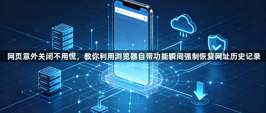 网页意外关闭不用慌，教你利用浏览器自带功能瞬间强制恢复网址历史记录1