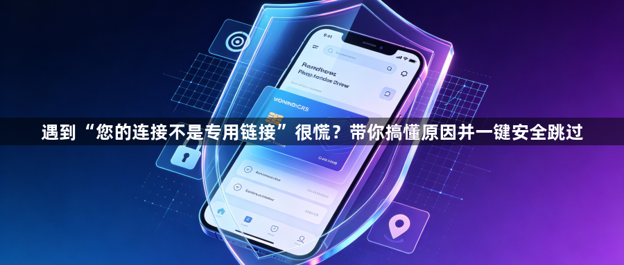 遇到“您的连接不是专用链接”很慌？带你搞懂原因并一键安全跳过1