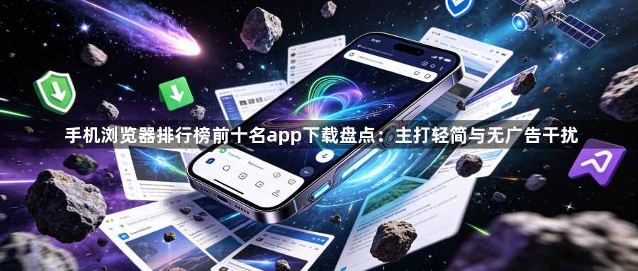 手机浏览器排行榜前十名app下载盘点：主打轻简与无广告干扰1