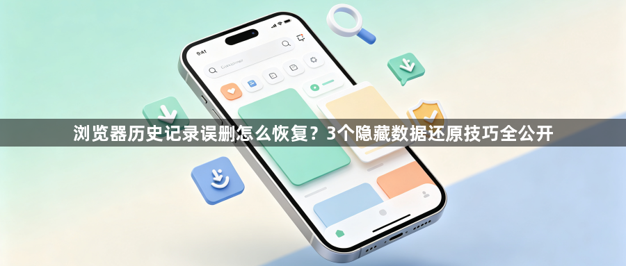 浏览器历史记录误删怎么恢复？3个隐藏数据还原技巧全公开1