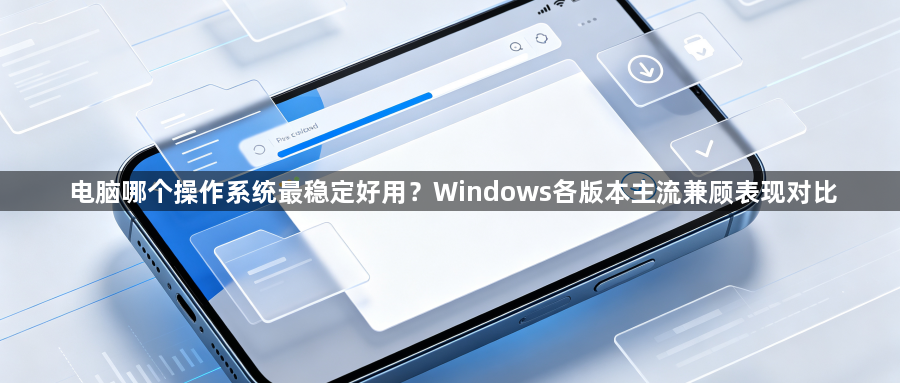 电脑哪个操作系统最稳定好用？Windows各版本主流兼顾表现对比1