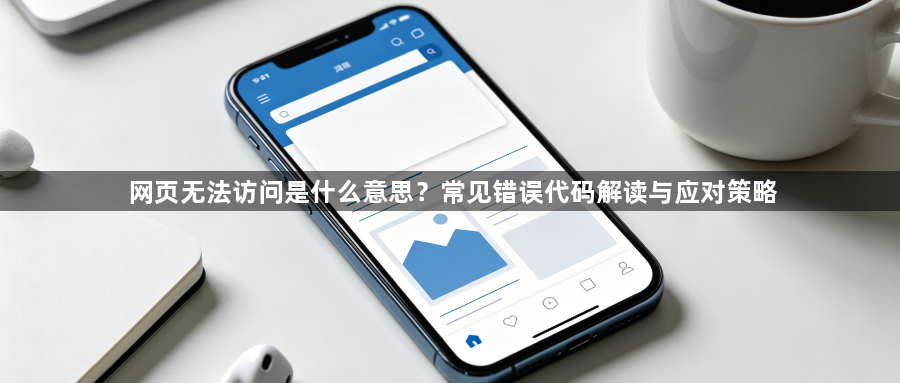 网页无法访问是什么意思？常见错误代码解读与应对策略1