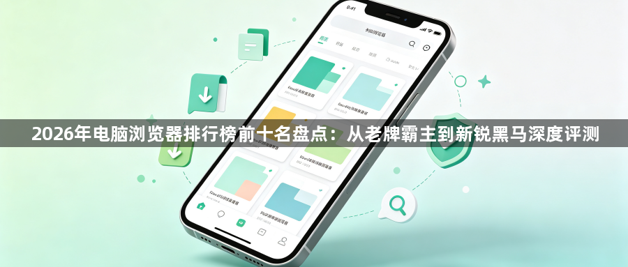 2026年电脑浏览器排行榜前十名盘点：从老牌霸主到新锐黑马深度评测1