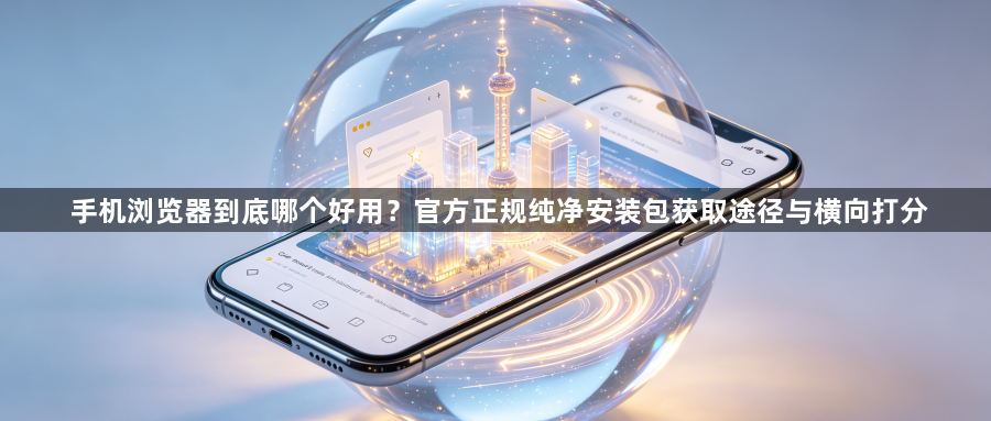 手机浏览器到底哪个好用？官方正规纯净安装包获取途径与横向打分1