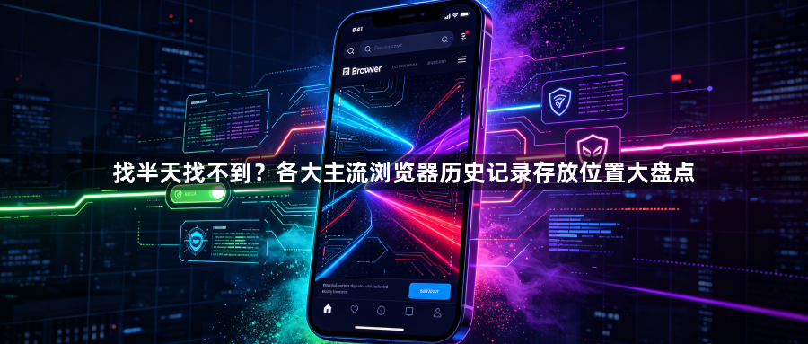 找半天找不到？各大主流浏览器历史记录存放位置大盘点1
